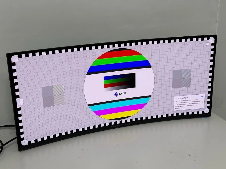 Alienware AW3423DWF 34" QD-OLED Curved Gaming Monitor - Dark Side of the Moon - Image 3 of 4