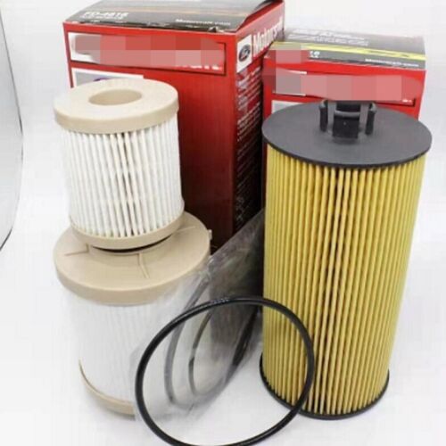 New For 2003-2007 Ford 6.0L Powerstroke Diesel Oil Fuel Filter Kit FD4616 FL2016 - Picture 1 of 5