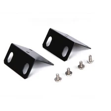 Metal 1U 19" Rack Mount ear Mounting jointing with screw cap for frame box 4pcs