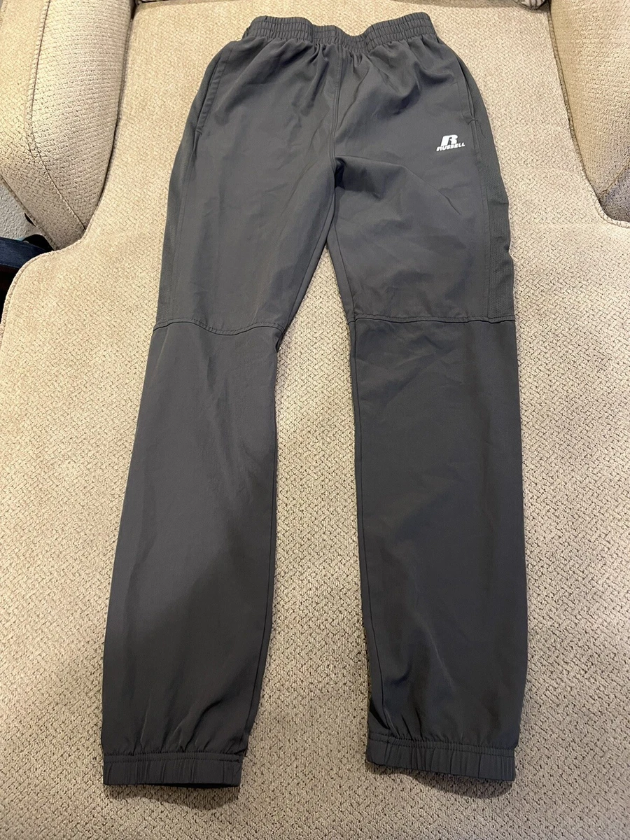 Boys New Russell Athletics Gray Athletic Joggers Pants Large