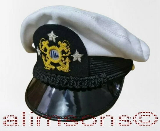 White Captain s Hat Skipper s Hat Yachting Hat. Sale 50 ea
