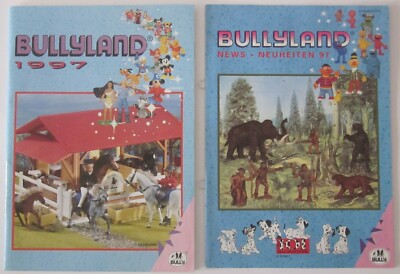 2 x DIN-A5 Bullyland / Bully Kataloge 1997 - sehr guter Zustand