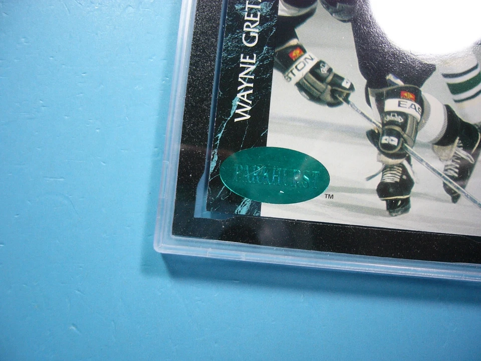 1991/92 PARKHURST EMERALD ICE NHL HOCKEY CARD #65 WAYNE GRETZKY KSA 10 GEM MINT - Image 3 of 3