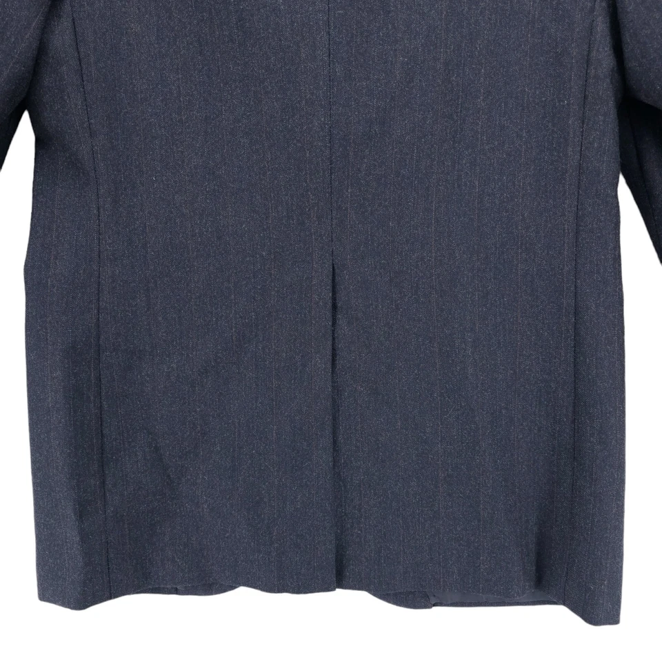 PAUL STUART Southwick  Men's Charcoal Pinstripe Wool  Blazer Size 38-40 S READ - Image 4 of 4