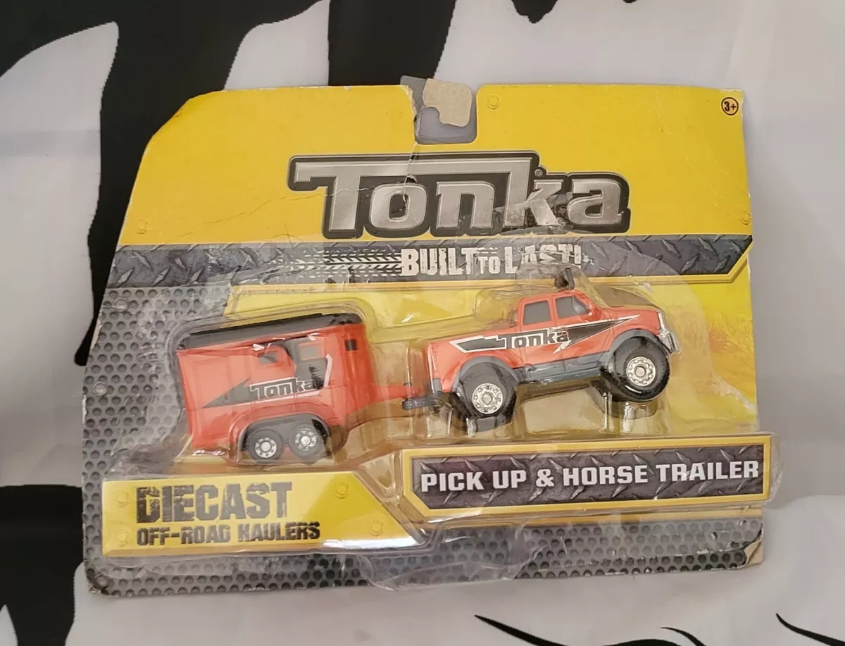 Tonka truck with horse trailer 2025