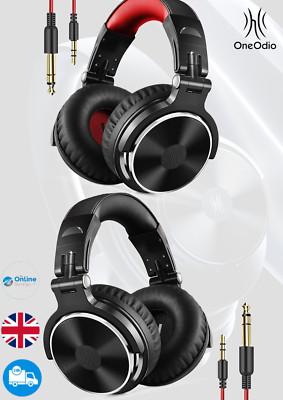 NEU OneOdio Pro10 Kabelgebunden Kopfhörer Studio DJ Headset Satter Bass HiFi Sound Pro-10
