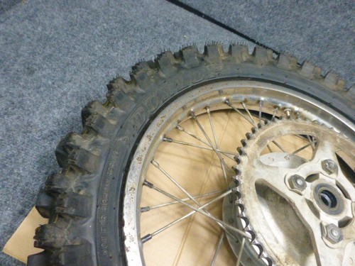 2007 Yamaha TTR 125L TTR125L OEM Rear Rim Tire BIG WHEEL 16" 00-24 Geomax Tire - Bild 5 von 15
