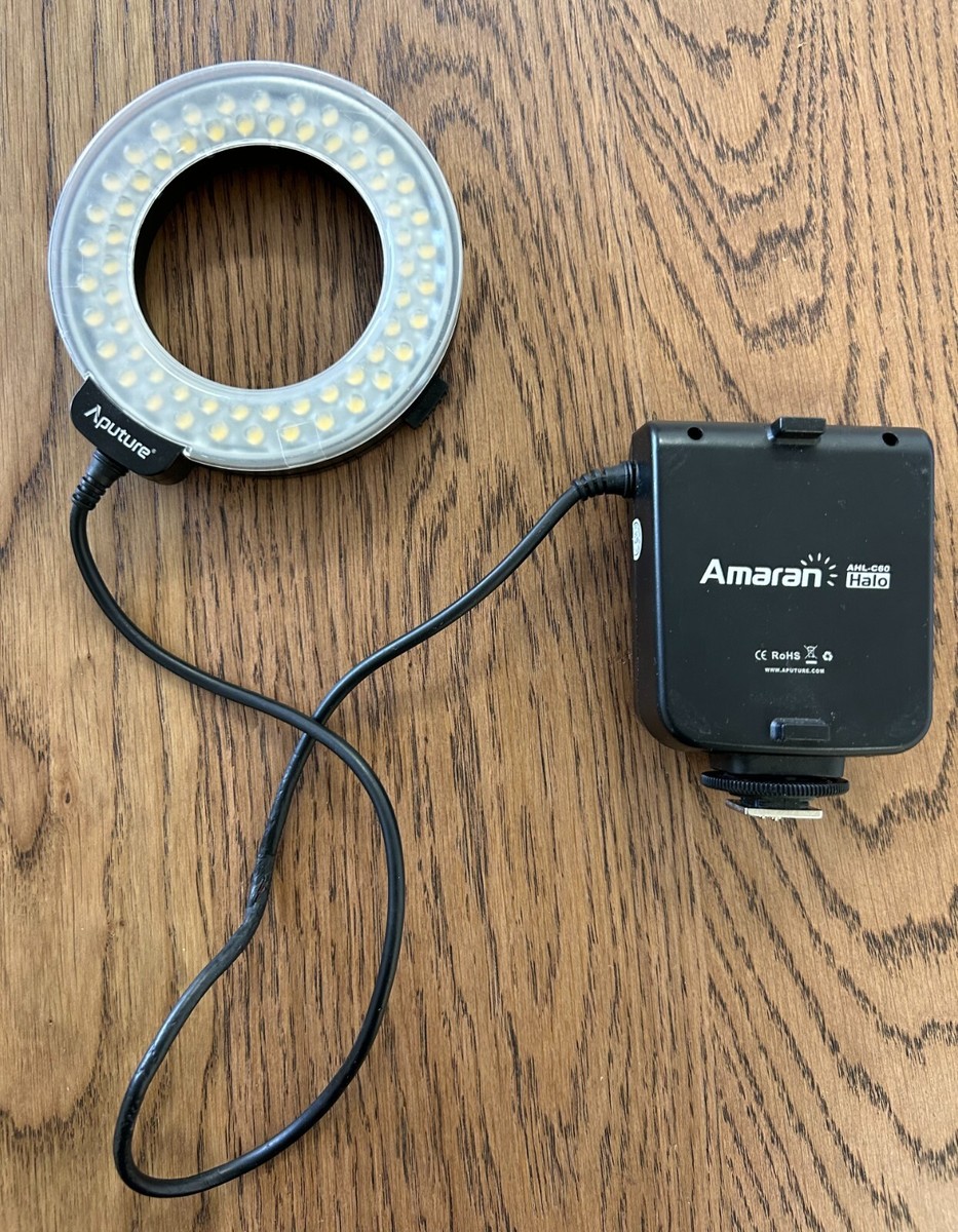 Aputure Halo Ring Flash Lighting Amaran AHL-C60 LED Camera Ring