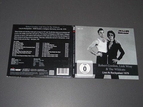 ROBERT GORDON & LINK WRAY - LIVE AT ROCKPALAST / DIGIPACK-CD & DVD-SET 2024