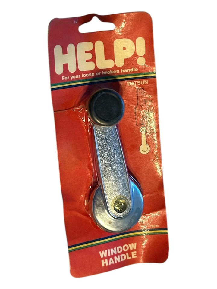 Manivela de ventana 76976 para 1970-78 Datsun 210, B210, 510, Dorman ¡Ayuda! Cromo Foto 4 de 4