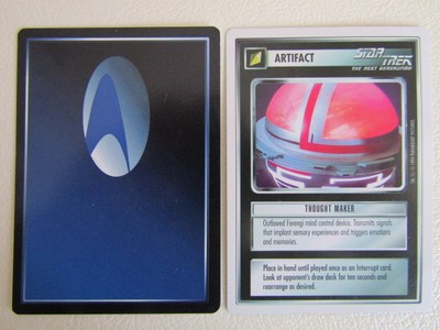 Star Trek Next Generation 1994 Customizable Cards White Border Varianten (eb2)