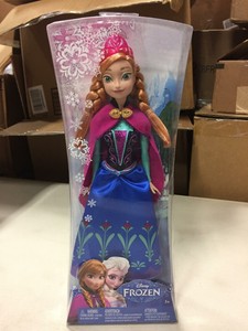 disney frozen sparkle anna fashion doll