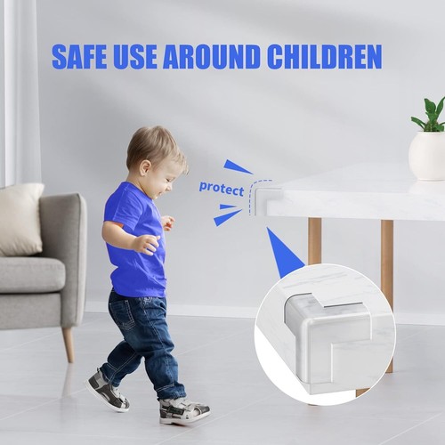 6Pcs Corner Guards Table Corner Protector Edge Protection Anticollision Strip US - Picture 12 of 19