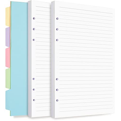 A6 Refill Paper Planner Inserts for A6 Binder Budget Planner Journals Notebook - 第 1/6 張圖片