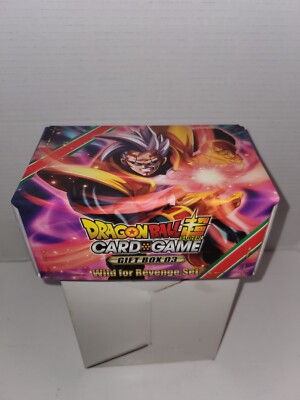 DBZ CCG DRAGONBALL Z SUPER CARD GAME WILD FOR REVENGE *EMPTY* GIFT BOX 03 |  eBay