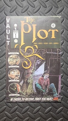 The Plot #1 2019 VAULT COMICS 2nd Print Variant Limited Indie Horror NM+!