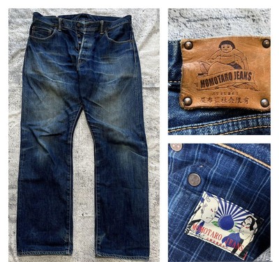Momotaro Jeans / G004 Selvedge Denim slim tapered Original Japan 