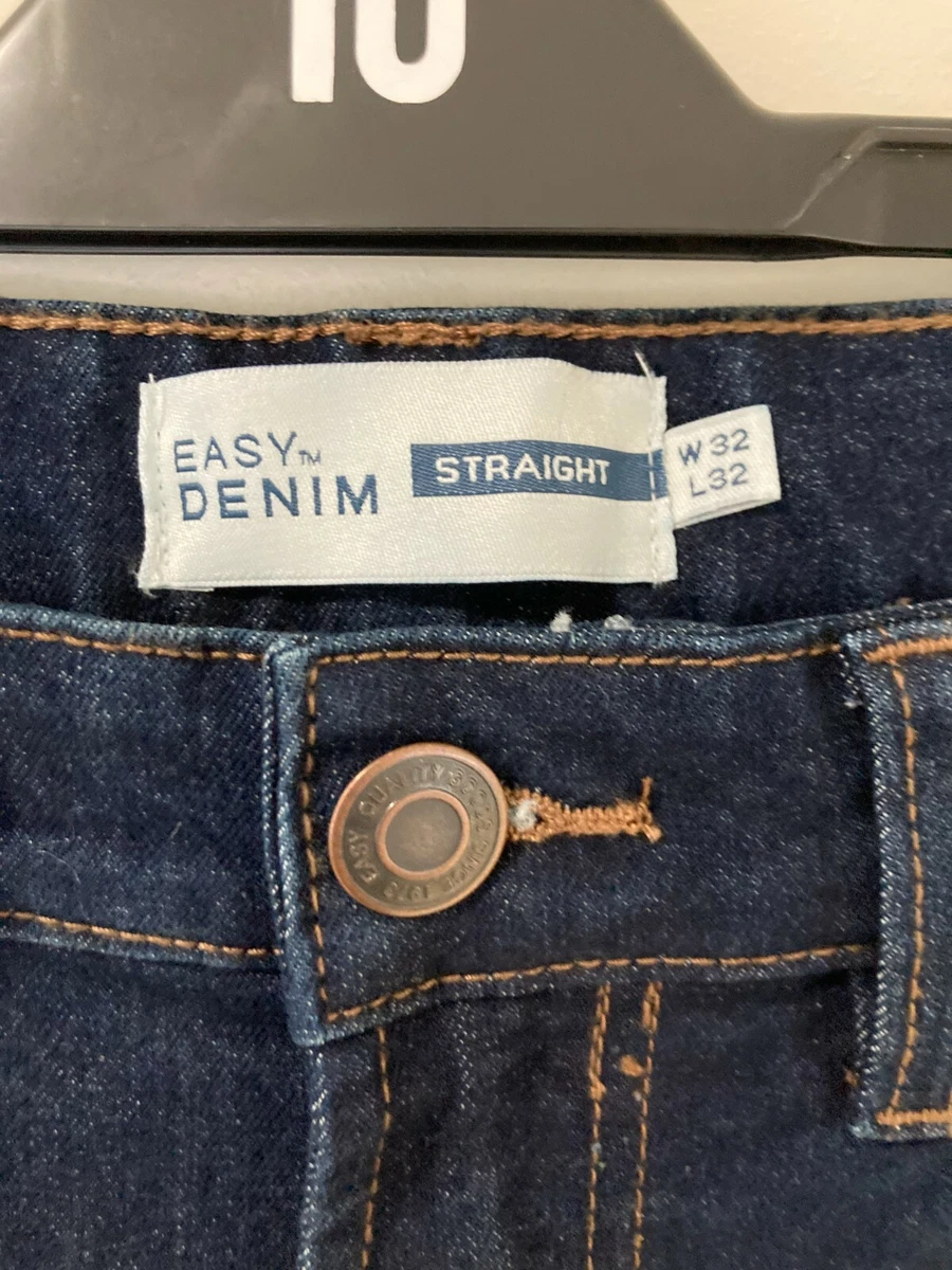Matalan Men s Blue Straight Leg Jeans W32 L32 eBay