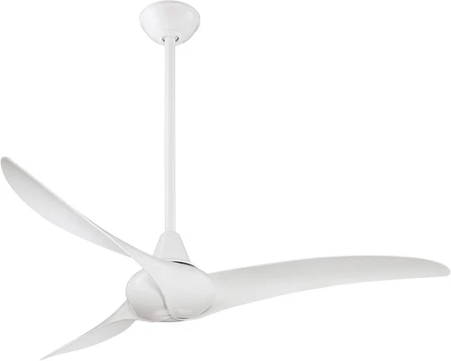 Wave White 52" Ceiling Fan with Remote Control - Stylish & Efficient Design - Picture 1 of 5