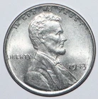1943 Lincoln Steel Cent CHOICE BRILLIANT UNCIRCULATED (T236)