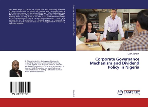 Elijah Afensimi | Corporate Governance Mechanism And Dividend Policy In Nigeria-image