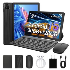 Android 15 Tablet 30 7 23 GB RAM 128GB ROM IPS LCD Widevine L1 10 Inch 6200mAh