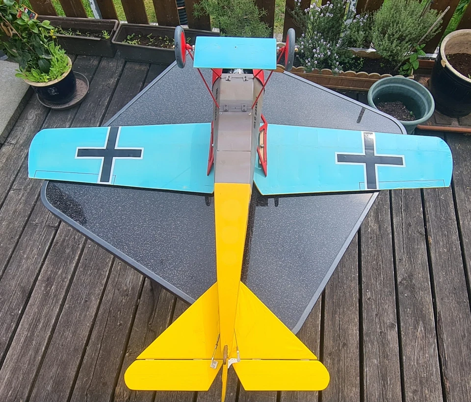 Graupner Fokker D VIII, Flugfertig (ohne Sender, Empfänger und Akkus) - Bild 2 von 4