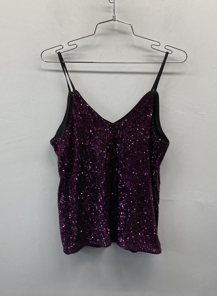 Women's Plus Size Lace Low-cut Camisole Tank Top Adjustable Cami