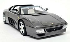 GTSpirit 1/18 Ferrari 348 GTS 1993 Metallic Grey Supercar Resin Scale Model Car