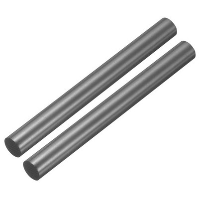 2 Pack Graphite Rod Graphite Stirring Rod Stick Rod 100x11mm Black