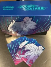 New EMPTY Pokemon Journey Together Elite Trainer Box & Dividers - N's Zorua