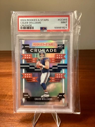 2024 Panini Rookies & Stars - Crusade Caleb Williams #C-CWS Silver (RC) PSA 9