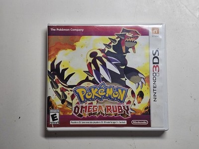 Pokémon Omega Ruby CIB (Nintendo 3DS, 2014) Complete In Box With Manual, Tested