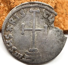 Roman Byzantine | Leo III & Constantine V | AR Miliaresion | 720-741 AD | Cross