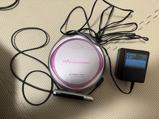 SONY WALKMAN D-E888 Portable CD Player Operation confirmed Rare color Pink