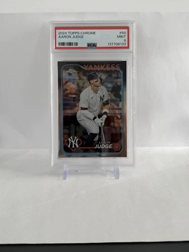 2024 Topps Chrome - Aaron Judge #50 PSA 9