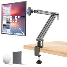 Magnetic Portable Monitor Holder Arm - Heavy Duty Solid Aluminum 75mm VESA Mo...