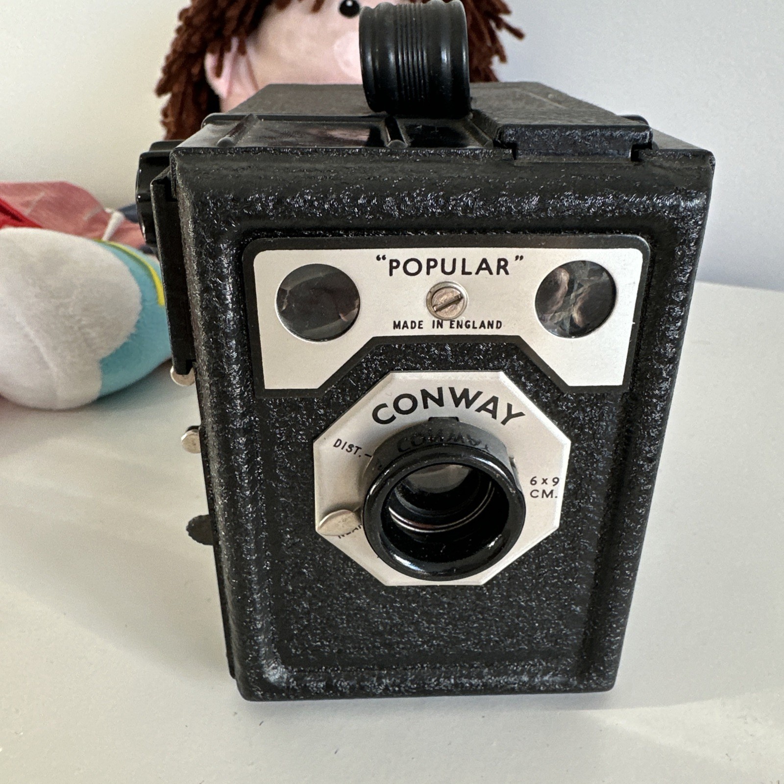 VINTAGE CAMERA CONWAY POPULAR BOX CAMERA UNTESTED 