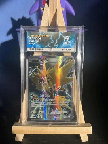 The Pokémon Company Zapdos 29/83 2016 Generations Ultra Rare Holo English Ace 9