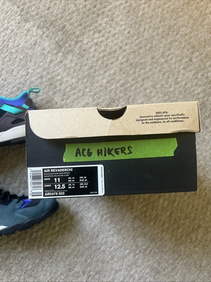 Size 11 - Nike Air Revaderchi Blue - Image 2 of 4