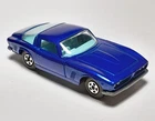 Vintage Matchbox Lesney Transitional Superfast #14 Iso Grifo in Dark Blue - XLNT