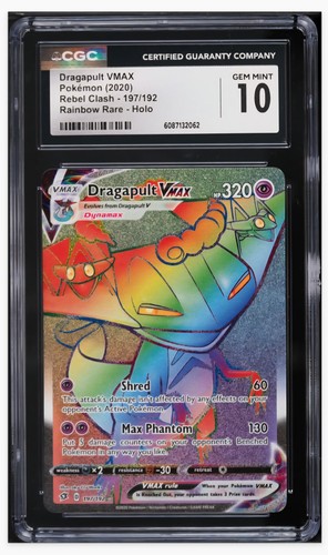 Dragapult VMAX graded CGC 10 for sale on eBay