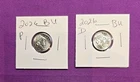 2026 P & D Emerging Liberty Dimes "BU"  In Coin Flips! **FREE SHIPPING**#wj541