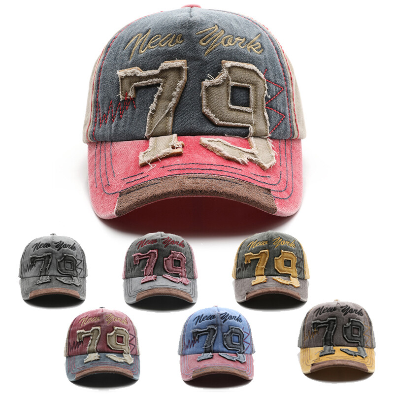 Unisex New York #79 Baseball Cap Retro Sport Cap Adjustable Unisex New York #79 Baseball Cap Retro Sport Cap Adjustable