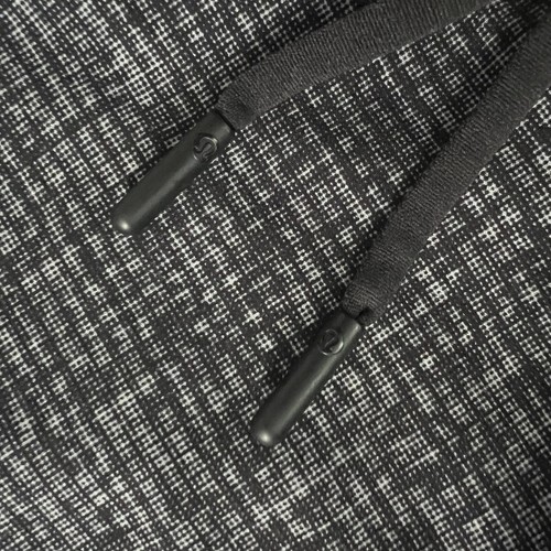 Lululemon Gridiron Starlight Black Print 9" THE Short Linerless Drawstring XL - Picture 5 of 11