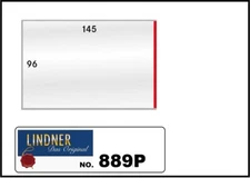 1000 Lindner 889P Protective Sleeves Postcard Sleeves 145x96 Mm Old Format