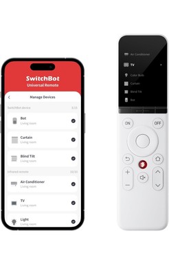 #884 Switchbot Multi-Use Smart Universal Remote Control with Customized App, Hub