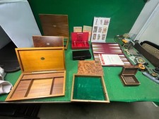 scatole epoca vintage gioco carte poker dadi