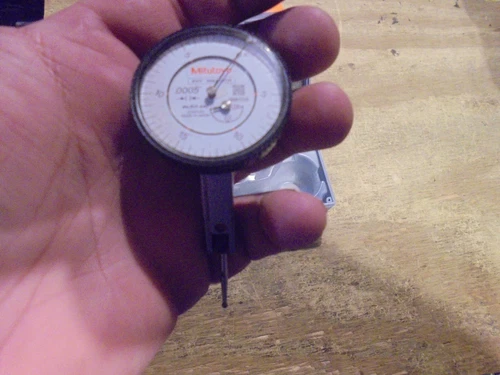 Mitutoyo 513-442 Dial Test Indicator 0-15-0 .0005" made in japan