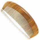 Handcraft Green Sandalwood Sandal Wood Hair Care Comb Gift 15.2 cm